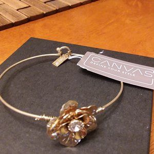 Canvas-brand Hinged Bracelet